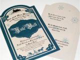 Hogwarts Birthday Invitation Template Yule Ball Invitation for Hogwarts On Christmas Day