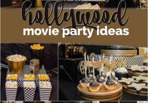 Hollywood Birthday Party Decorations A Boy S Hollywood Movie themed Birthday Party Spaceships