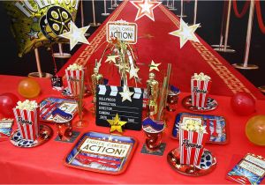 Hollywood Birthday Party Decorations Movie Party Ideas Hollywood Party theme Party Delights