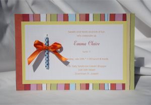 Homemade 1st Birthday Invitations Guest Post How to Make Your Own Party Invitations 1st