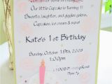 Homemade 1st Birthday Invitations Homemade Baby 39 S 1st Birthday Invitations