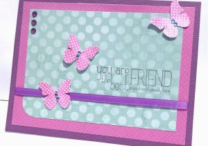 Homemade Birthday Card Ideas for Best Friend Best Friend Birthday Card Handmade Paper Greeting Card
