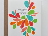 Homemade Birthday Card Ideas for Best Friend Happy Birthday Birthday Card Best Friend Handmade