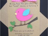 Homemade Birthday Invites Best 25 Handmade Invitations Ideas On Pinterest 1st
