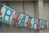 Homemade Happy Birthday Banner Happy Birthday Banner Handmade Banner Custom Made Go