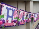 Homemade Happy Birthday Banner Happy Birthday Banner Handmade Banner Custom Made Go