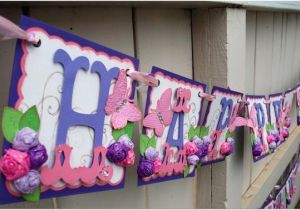 Homemade Happy Birthday Banner Happy Birthday Banner Handmade Banner Custom Made Go