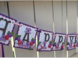 Homemade Happy Birthday Banner Happy Birthday Banner Handmade Banner Custom Made Go