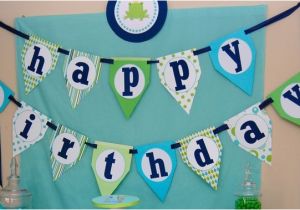 Homemade Happy Birthday Banner Ideas Frog Prince Happy Birthday Banner Diy Printable In 2019