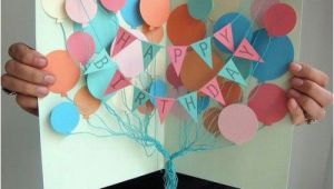 Homemade Happy Birthday Banner Ideas How to Diy Creative Happy Birthday Banner and Balloon Card