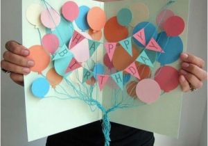 Homemade Happy Birthday Banner Ideas How to Diy Creative Happy Birthday Banner and Balloon Card