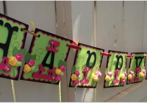 Homemade Happy Birthday Banner Items Similar to Happy Birthday Banner Handmade Banner