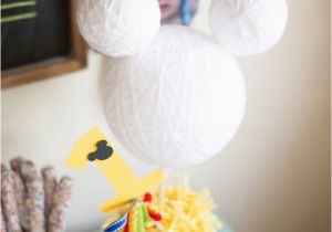 Homemade Mickey Mouse Birthday Decorations Kara 39 S Party Ideas Mickey Mouse Diy Party Kara 39 S Party Ideas