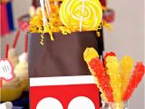 Homemade Mickey Mouse Birthday Decorations Kara 39 S Party Ideas Mickey Mouse themed Birthday Party