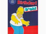 Homer Simpson Birthday Cards Hallmark the Simpsons Birthday Card for Him 39 8 Signs Of