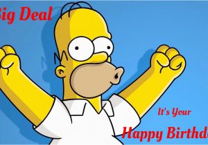 Homer Simpson Birthday Cards Homer Simpson Birthday Ecards