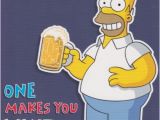 Homer Simpson Birthday Cards the Simpsons Quot Homer Simpson Quot Birthday Card Ebay