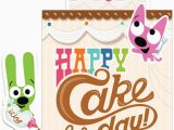 Hoops and Yoyo Birthday Cards with sound Pop Up Birthday Cake sound Card Greeting Cards Hallmark