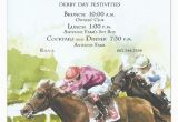 Horse Racing Birthday Invitations 1st and 2nd Horse Race Invitation
