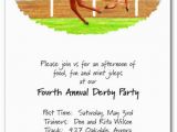 Horse Racing Birthday Invitations Finish Line Horse Racing Invitations Kentucky Derby Party