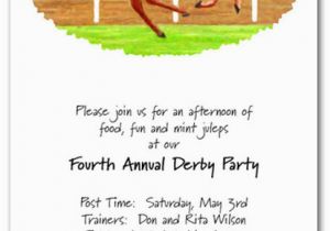 Horse Racing Birthday Invitations Finish Line Horse Racing Invitations Kentucky Derby Party