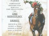 Horse Racing Birthday Invitations Horse Race Invitation Polka Dot Design