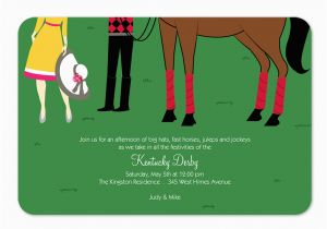 Horse Racing Birthday Invitations Pony Horse Party Invitations and Stamps Baby Shower