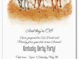 Horse Racing Birthday Invitations the Finish Horse Racing Invitations Kentucky Derby Party