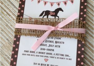 Horse themed Birthday Party Invitations Best 25 Horse Birthday Parties Ideas Only On Pinterest