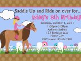 Horseback Riding Birthday Party Invitations Printable Birthday Invitations Girls Equestrian Horse