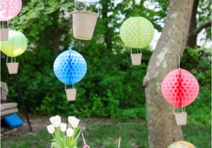 Hot Air Balloon Birthday Party Decorations Hot Air Balloon Inspired Decorations that Will Take You