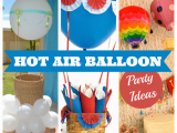 Hot Air Balloon Birthday Party Decorations Hot Air Balloon Parties Classroom Parties and 40th