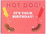 Hot Dog Birthday Card Hot Dog It 39 S Your Birthday Card by Sweetgumandoak On Etsy
