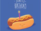 Hot Dog Birthday Card Hot Dogs and Birthday Cake Midlife Margaritas