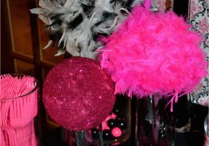 Hot Pink and Black Birthday Decorations Greygrey Designs My Parties Hot Pink Glamorous Casino