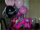 Hot Pink and Black Birthday Decorations Hot Pink and Black Bachelorette Party Ideas Photo 6 Of 7