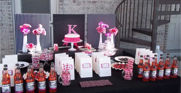 Hot Pink and Black Birthday Decorations Pink and Black Party Decorations Party Favors Ideas