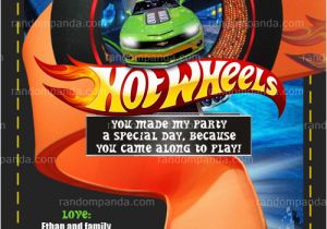 Hot Wheel Birthday Invitations Hot Wheels Invitation Hot Wheels Party Hotwheels Invite