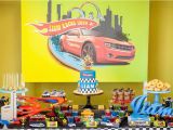 Hot Wheels Birthday Decorations Hot Wheels Birthday Party Little Wish Parties