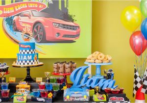 Hot Wheels Birthday Party Decorations Hot Wheels Birthday Party Little Wish Parties