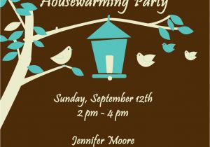 Housewarming and Birthday Party Invitations Birthday Housewarming Invitation