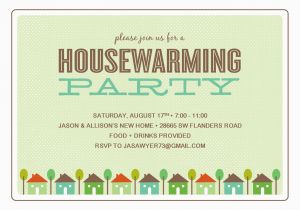 Housewarming and Birthday Party Invitations House Warming Invitation Template Best Template Collection