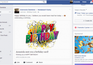 How Do You Send Birthday Cards On Facebook Send Free Awesome Birthday Cards to Your Friends On