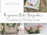 How Much are Birthday Cards organizing Kids 39 Keepsakes Birthday Cards Free