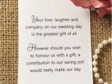 How to ask for Gift Cards On A Birthday Invitation 25 Best Ideas About Wedding Gift Poem On Pinterest