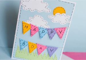 How to Create A Birthday Card Online How to Make Greeting Birthday Card Step by Step