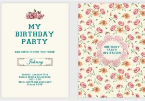 How to Create A Birthday Invitation Card How to Make Birthday Invitations How to Make Birthday
