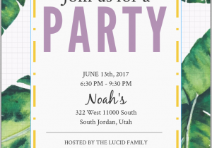 How to Create A Birthday Invitation Online How to Make Free Party Invitations Lucidpress