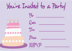 How to Create Birthday Invitation Card for Free Best Ideas Printable Birthday Invitation Cards Free Party