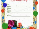 How to Create Birthday Invitation Card for Free Microsoft Office Templatesbirthday Invitation Card